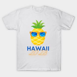 2023 Hawaii Vacation Pineapple T-Shirt